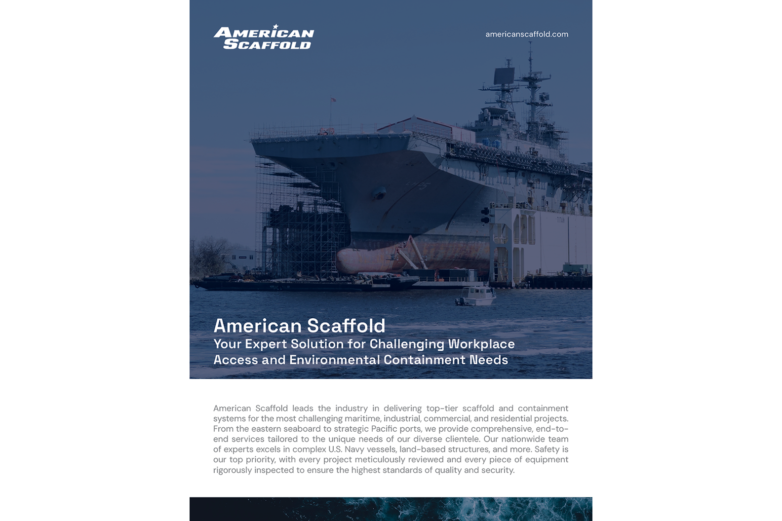 American Scaffold – Your Expert Solution for Challenging Workplace Access and Environmental Containment Needs