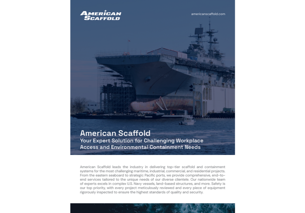 American Scaffold Brochure Thumbnail